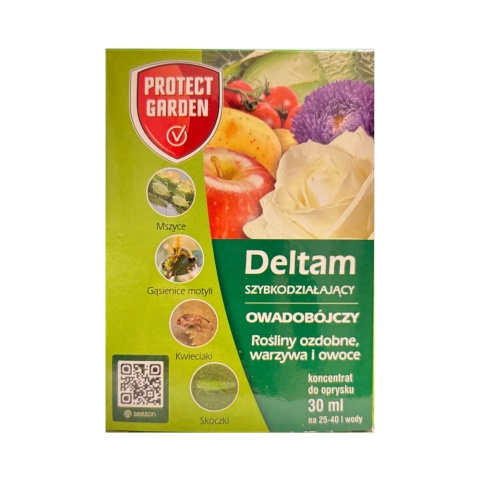 Deltam 30ml - środek owadobójczy w roślinach ozdobnych, warzywach i owocach