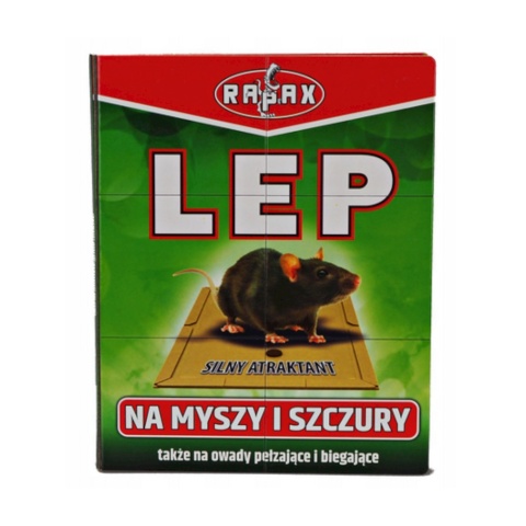 Lep na myszy i szczury z atraktantem orzechowym - Rapax