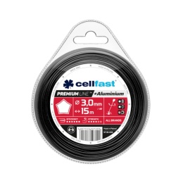 Żyłka tnąca gwiazdka 3mm 15m Cellfast